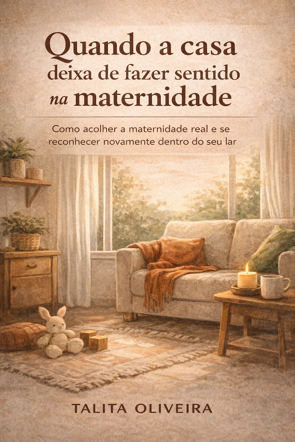 Capa do livro Quando a casa deixa de fazer sentido na maternidade